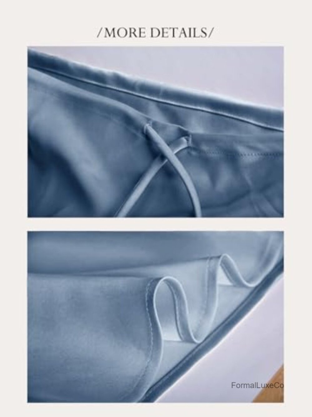 Women Satin Silk Maxi Skirt Drawstring A-Line Long Flowy Casual - Picture 5 of 6